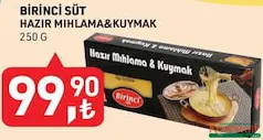 BİRİNCİ SÜT HAZIR MIHLAMA & KUYMAK 250 G BİRİNCİ SÜT HAZIR MIHLAMA & KUYMAK 250 G